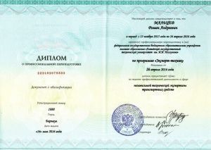 Диплом эксперта-техника